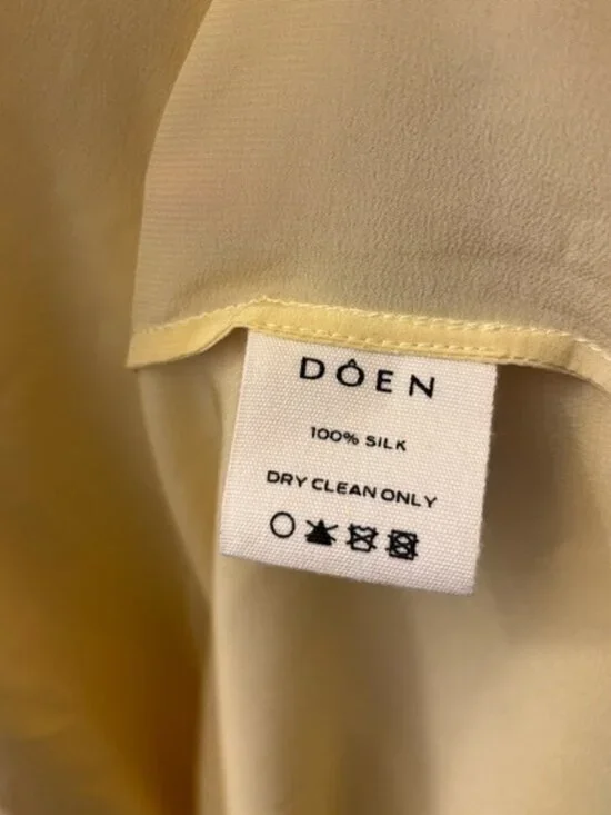 Doen Grace Dress in Yellow Rose - Picture 9 of 10